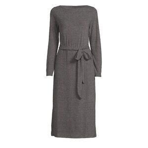 Women's Long Sleeve Hacci Dress